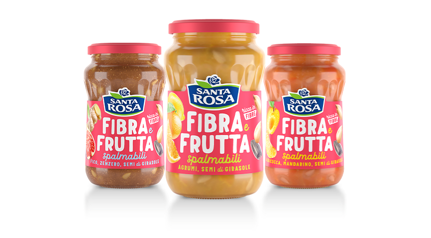Confetture Fibra e Frutta - Santarosa